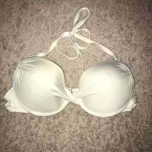 White bikini top